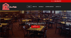 Desktop Screenshot of linsgrandbuffet.net