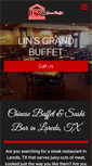 Mobile Screenshot of linsgrandbuffet.net